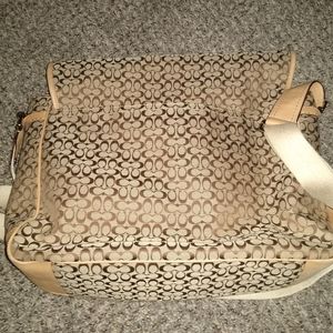 Like New coach laptop bag